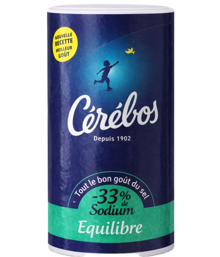 SEL EQUILIBRE -33% DE SODIUM CEREBROS 90G