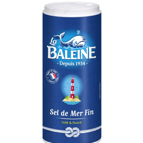 SEL DE MER LA BALEINE 600G