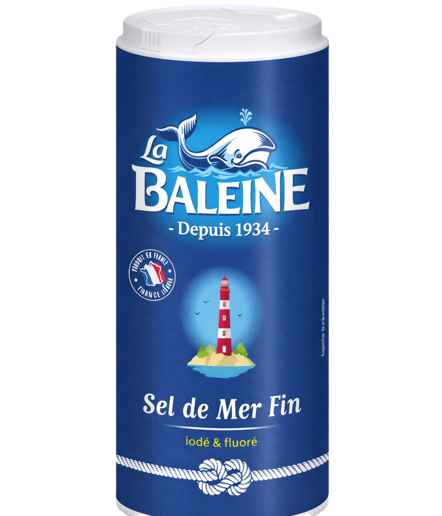 SEL DE MER LA BALEINE 600G
