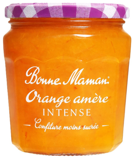 CONFITURE ORANGE AMERE INTENSE BONNE MAMAN 335G