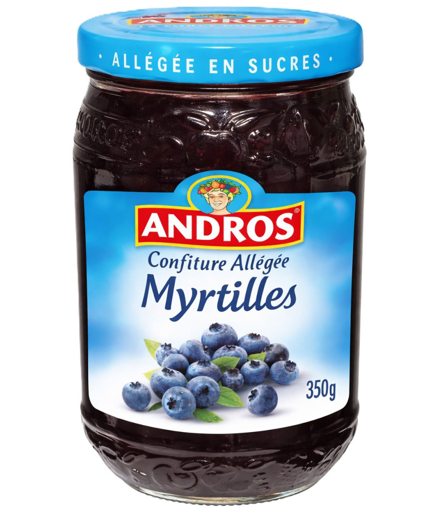 CONFITURE MYRTILLES ANDROS 350G