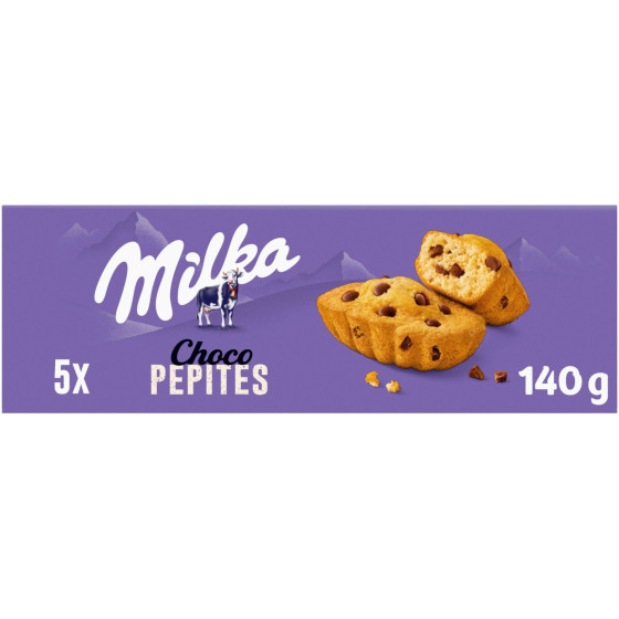 GATEAUX MOELLEUX AUX PEPITES DE CHOCOLAT MILKA 140G
