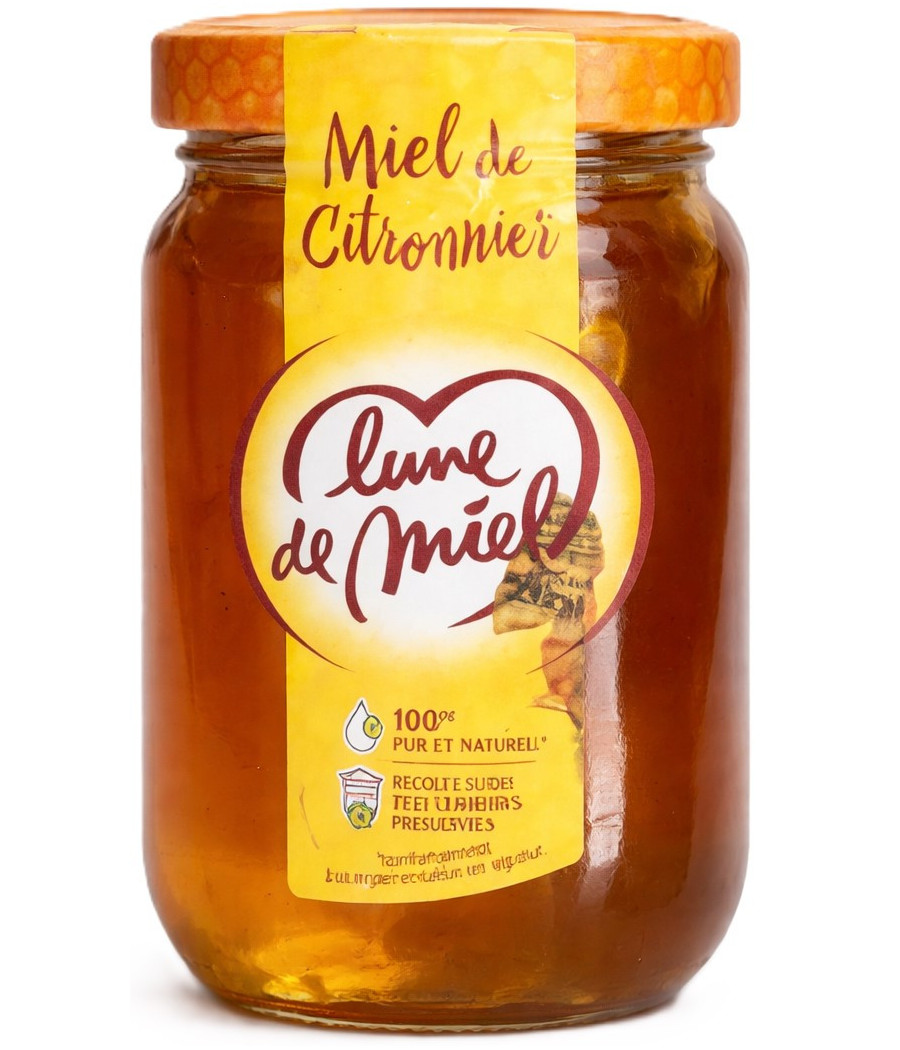 MIEL DE CITRONNIER LUNE DE MIEL 375G