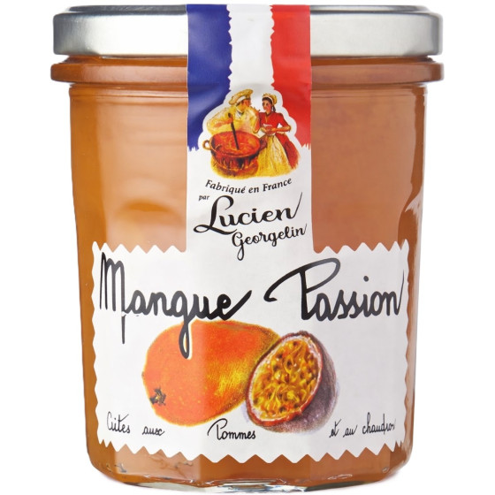 CONFITURE MANGUE PASSION LUCIEN GEORGELIN 320G