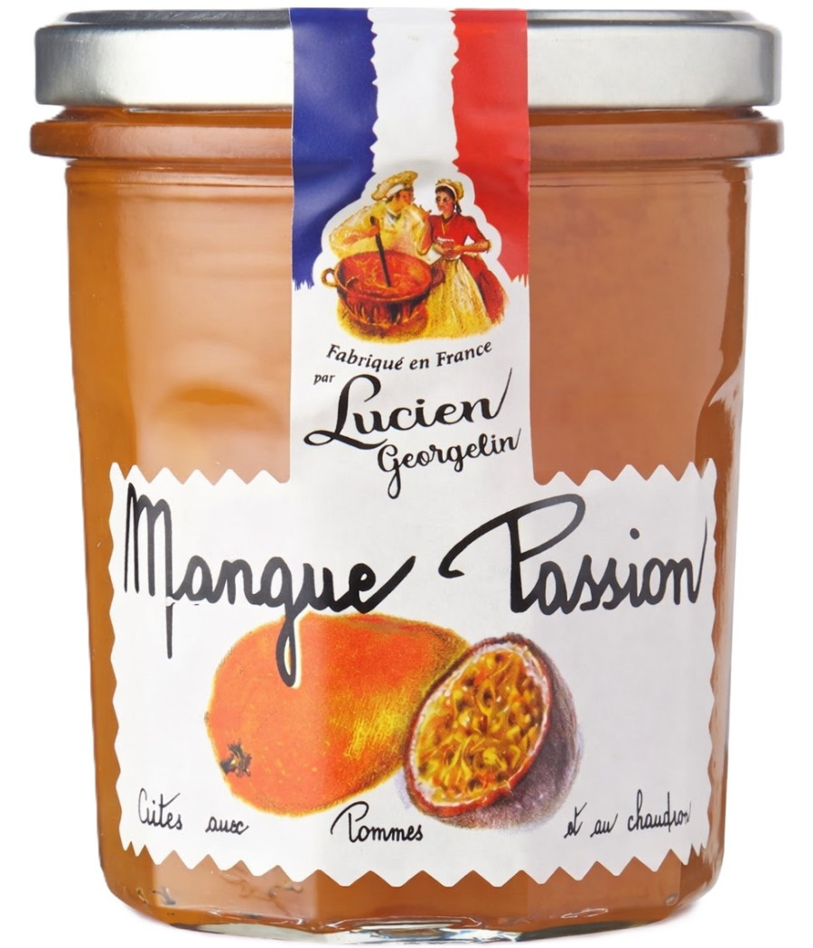 CONFITURE MANGUE PASSION LUCIEN GEORGELIN 320G