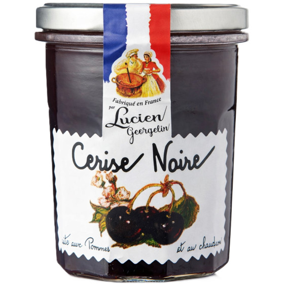 CONFITURE CERISE NOIRE LUCIEN GEORGELIN 320G