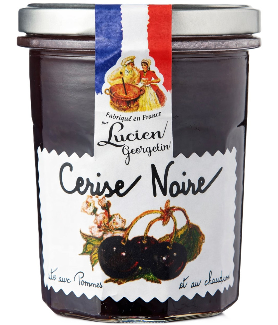 CONFITURE CERISE NOIRE LUCIEN GEORGELIN 320G
