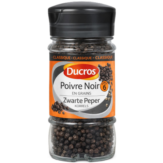 POIVR NOIR EN GRAIN DUCROS 200G