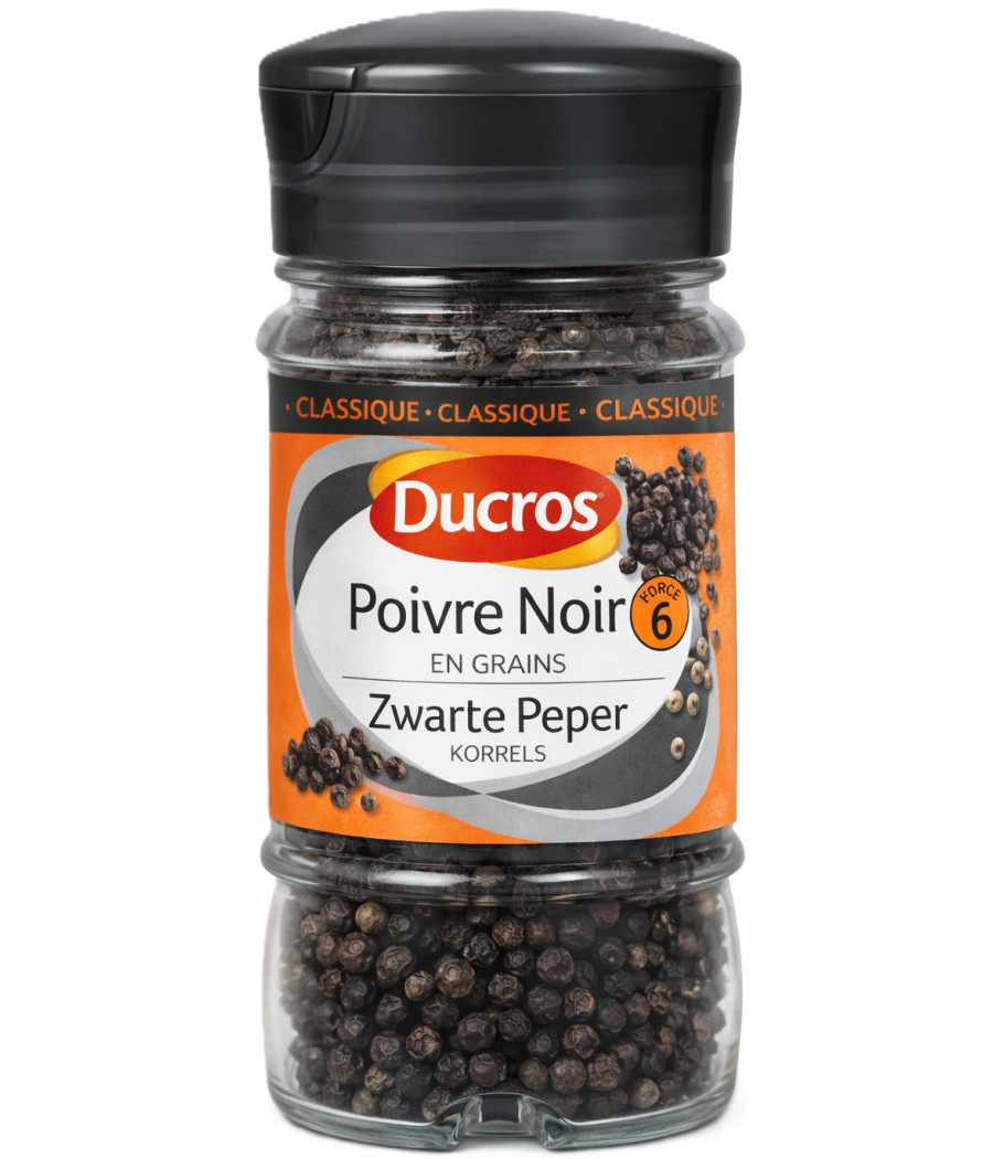 POIVR NOIR EN GRAIN DUCROS 200G
