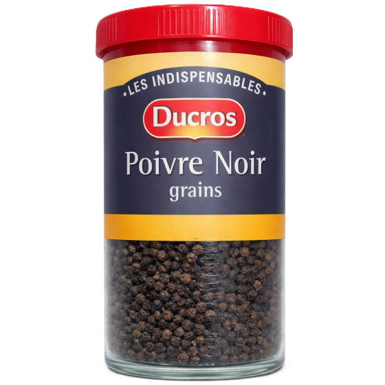 POIVRE NOIR GRAINS DUCROS 100G