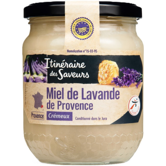 MIEL DE LAVANDE ITINERAIRE DES SAVEURS 375G