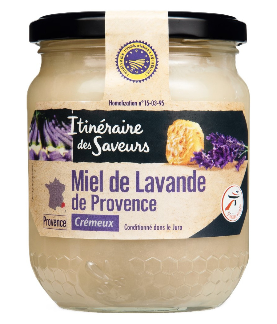 MIEL DE LAVANDE ITINERAIRE DES SAVEURS 375G
