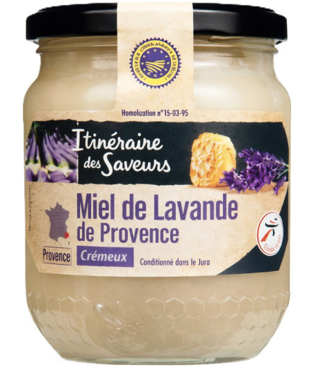 MIEL DE LAVANDE ITINERAIRE DES SAVEURS 375G