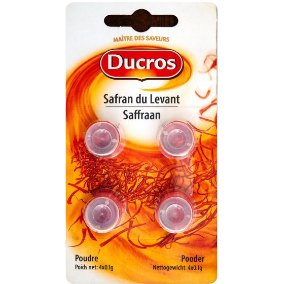 SAFRAN EN POUDRE DUCROS 4X0.1G
