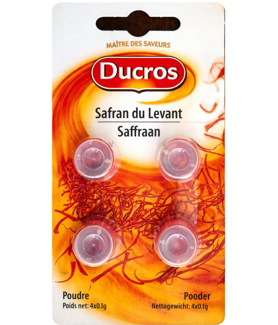 SAFRAN EN POUDRE DUCROS 4X0.1G