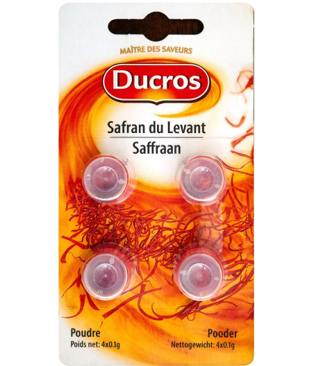 SAFRAN EN POUDRE DUCROS 4X0.1G