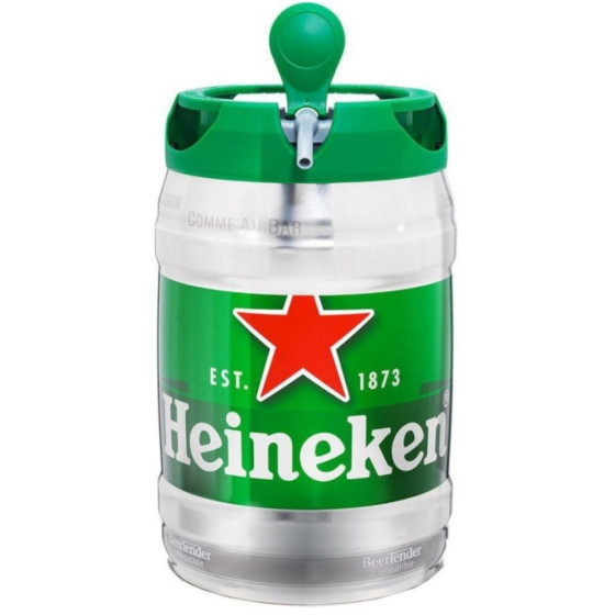 BIERE BLONDE FUT PRESSION HEINEKEN 5L