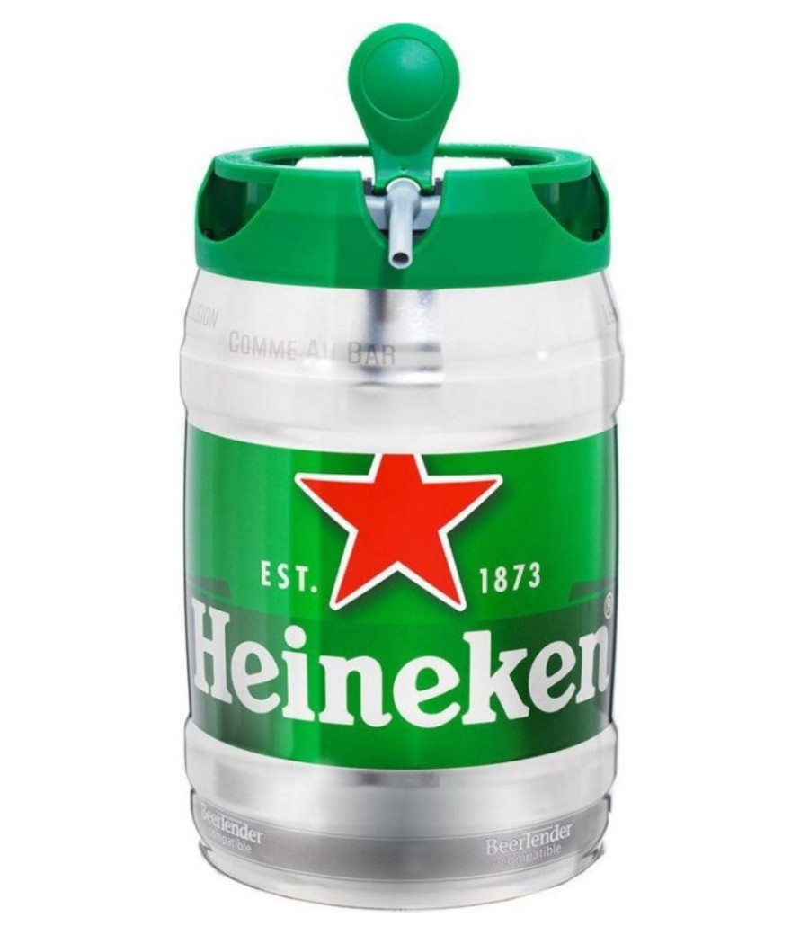 BIERE BLONDE FUT PRESSION HEINEKEN 5L