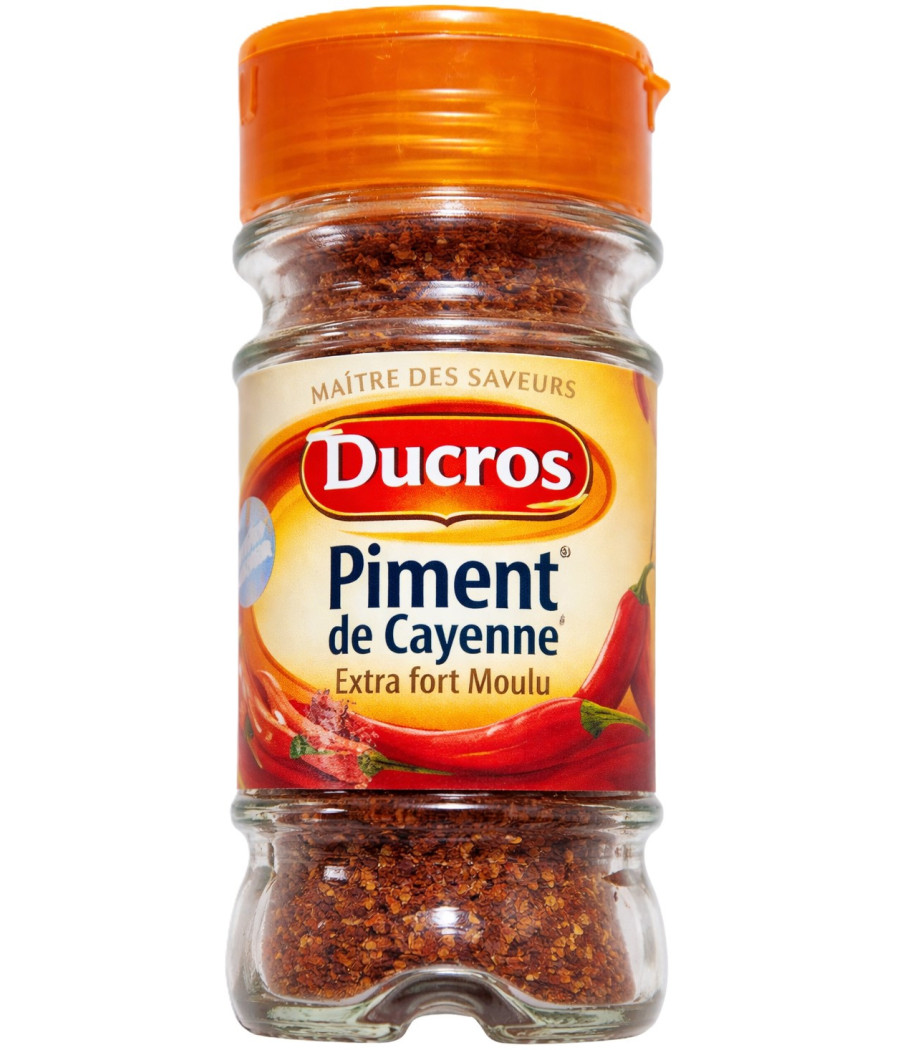 PIMENT DE CAYENNE EXTRA FORT MOULU DUCROS 38G