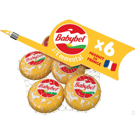 MINI-BABYBEL A L'EMMENTAL 120G