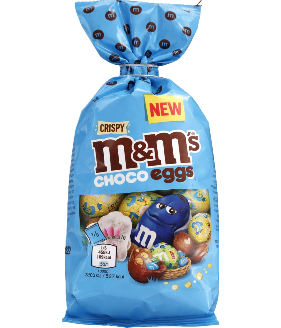 OEUFS AU CHOCOLAT CRISPY M&M'S 187G