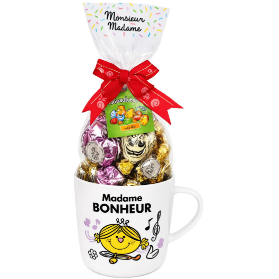 CHOCOLAT AVEC MUG MONSIEUR MADAME FIZZY 100G