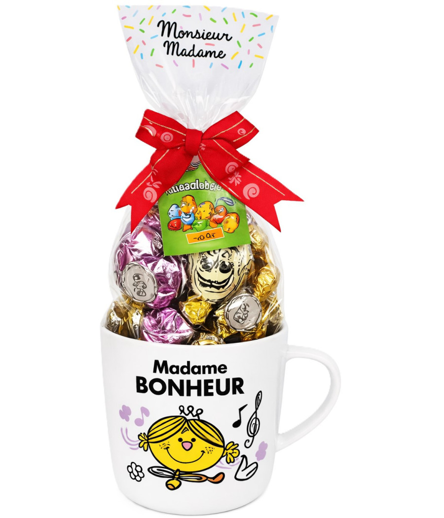 CHOCOLAT AVEC MUG MONSIEUR MADAME FIZZY 100G