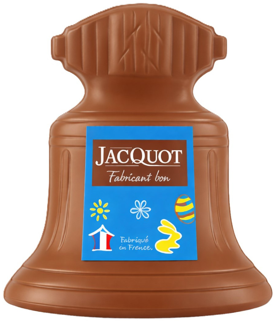 CHOCOLAT AU LAIT CLOCHE JACQUOT  125G