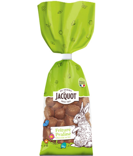 CHOCOLAT AU LAIT FRITURE PRALINES JACQUOT 253G
