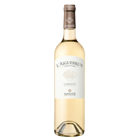 VIN BLANC L’AIGUEBRUN PONT DE LA COQUILLE AOP LUBERON 75CL
