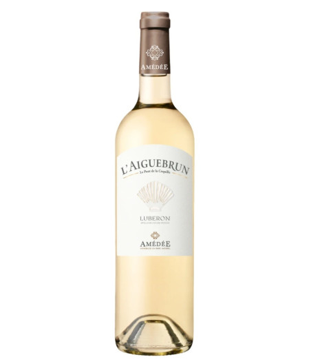 VIN BLANC L’AIGUEBRUN PONT DE LA COQUILLE AOP LUBERON 75CL