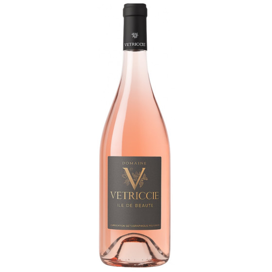 VIN ROSE DOMAINE  VETRICCIE ANNEE 2019 IGP ILE DE BEAUTE 75CL