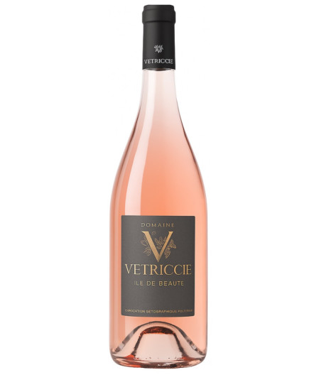 VIN ROSE DOMAINE  VETRICCIE ANNEE 2019 IGP ILE DE BEAUTE 75CL