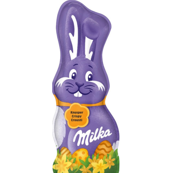 CHOCOLAT AU LAIT RIZ CROUSTILLANT MOULAGE LAPIN MILKA 95G