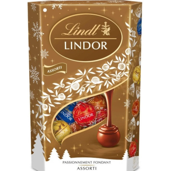 ASSORTIMENT CHOCOLATS LINDOR LINDT 337G