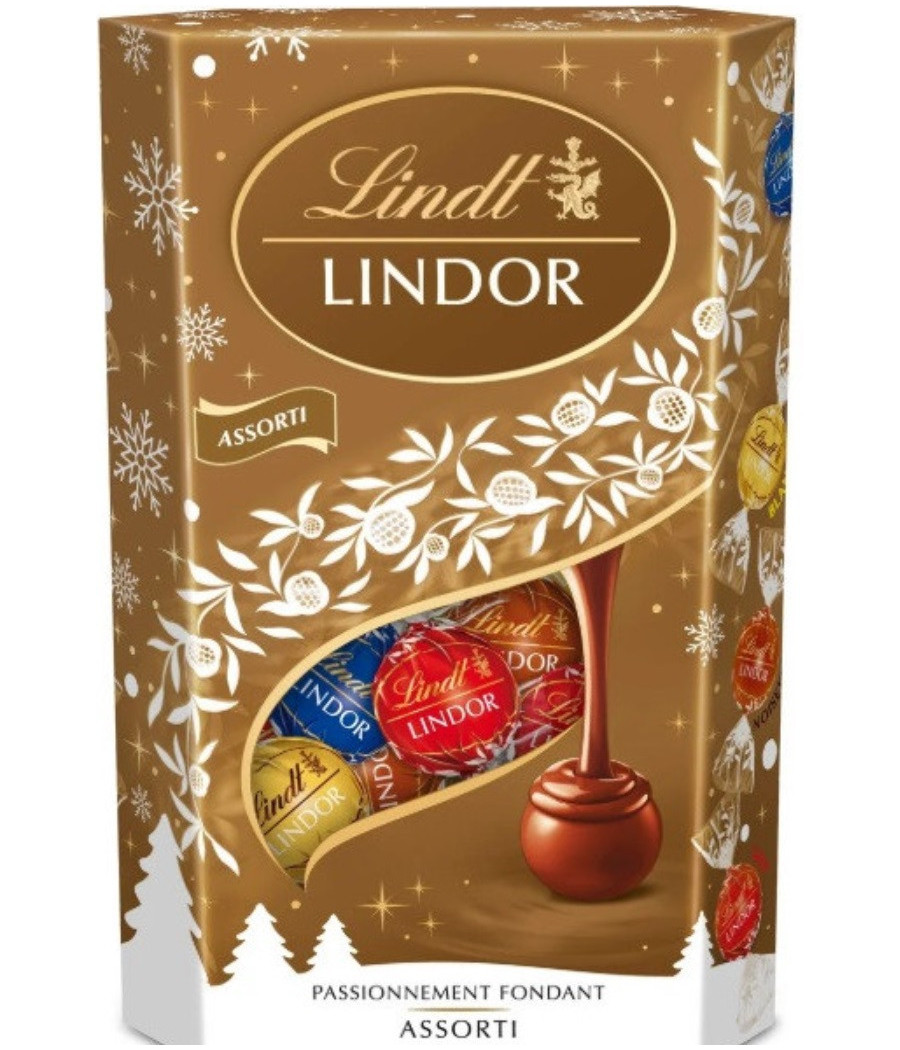 ASSORTIMENT CHOCOLATS LINDOR LINDT 337G