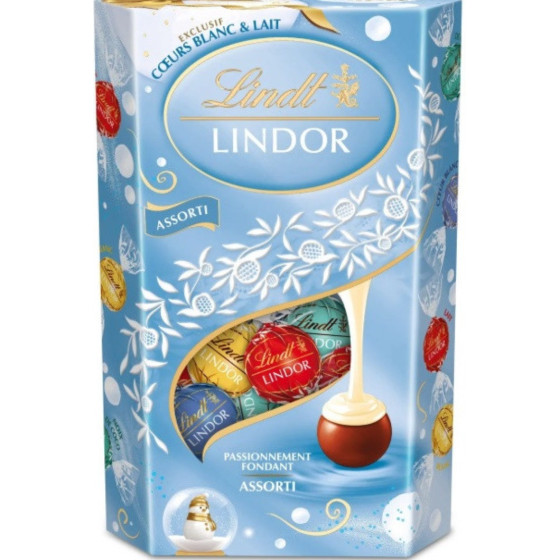 ASSORTIMENT CHOCOLATS COEUR COCO LINDOR LINDT 337G