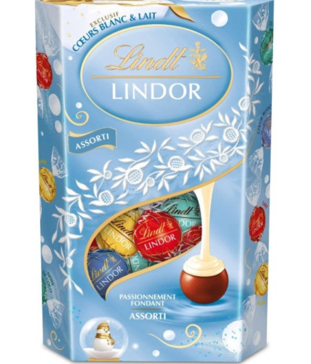ASSORTIMENT CHOCOLATS COEUR COCO LINDOR LINDT 337G