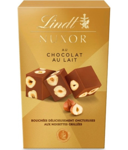 CHOCOLAT AU LAIT NUXOR LINDT 165G