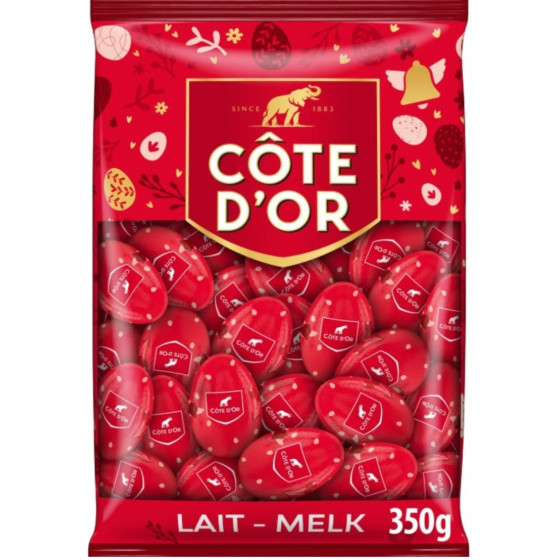 CHOCOLAT AU LAIT COTE D'OR 350G