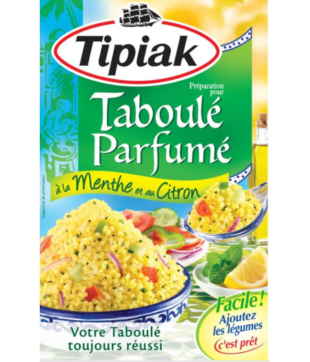 TABOULÉ PARFUMÉ TIPIAK MENTHE CITRON 350G