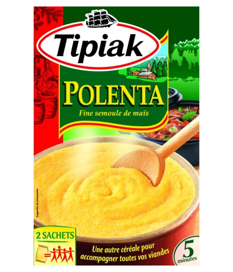 POLENTA TIPIAK FINE SEMOULE DE MAÏS 500G