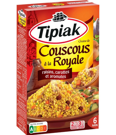 COUSCOUS TIPIAK À LA ROYALE 330G
