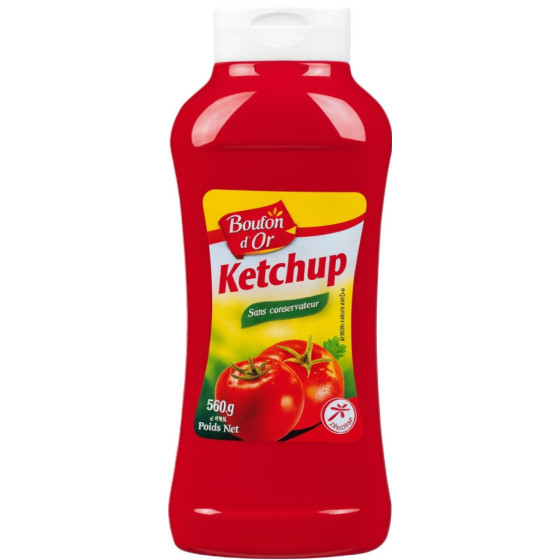 KETCHUP BOUTON D'OR TOMATE 1KG