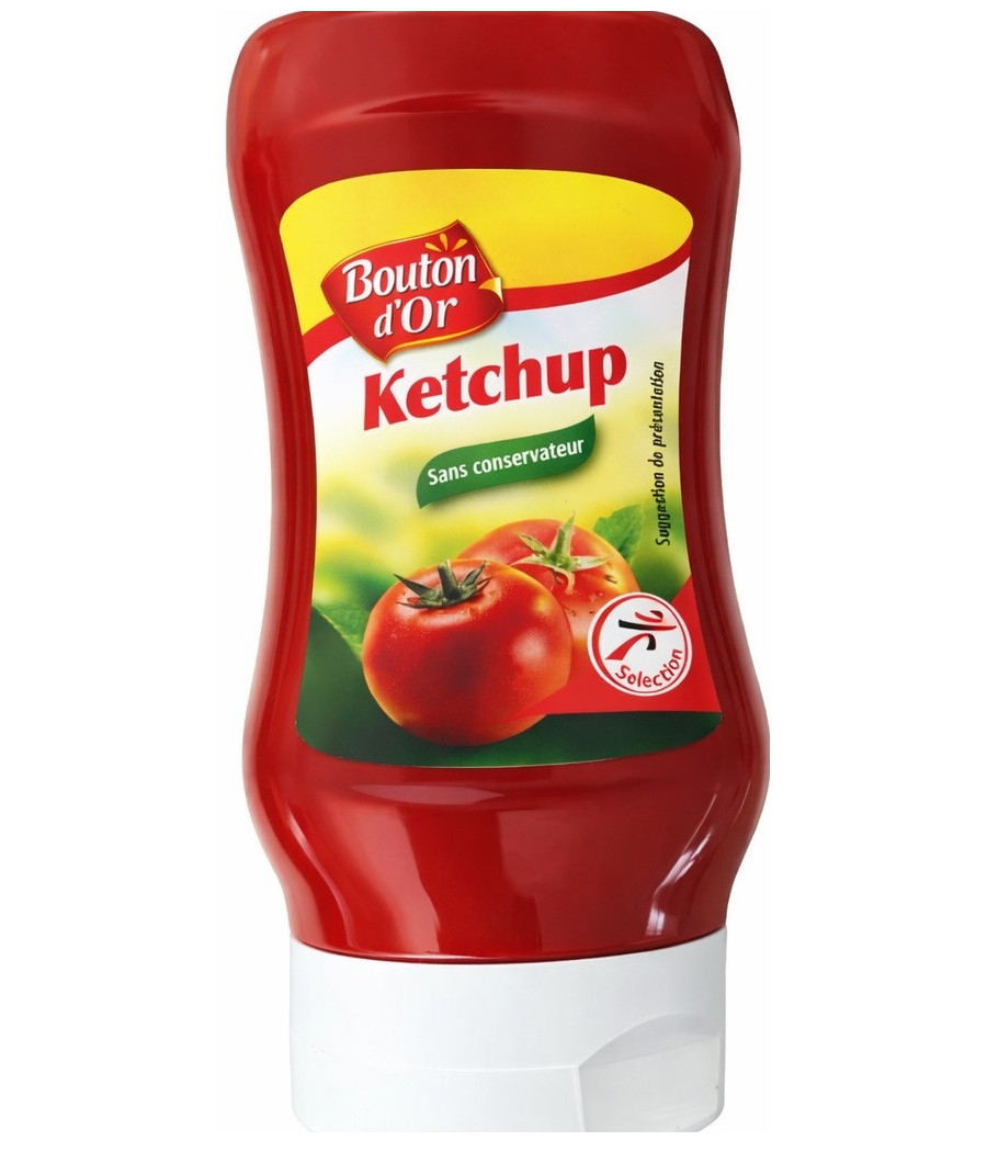 KETCHUP BOUTON D'OR TOMATE 330G