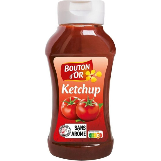 KETCHUP BOUTON D'OR TOMATE 560G