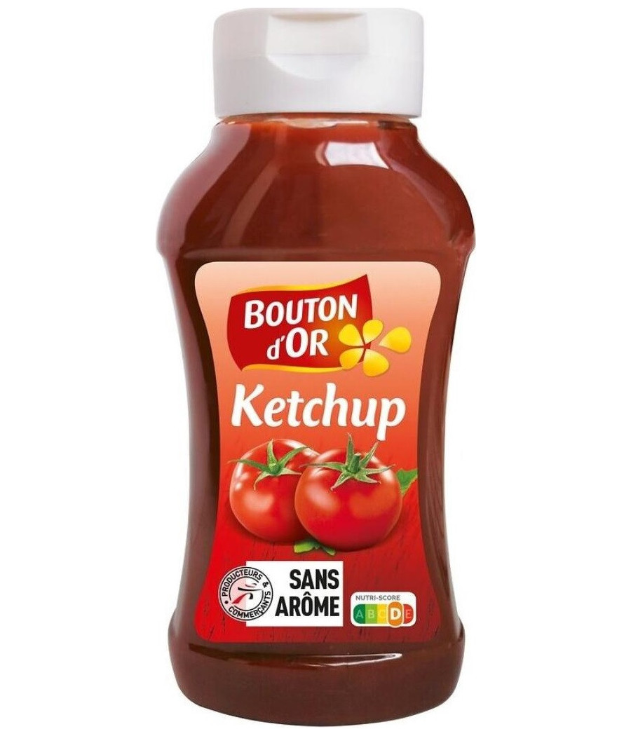 KETCHUP BOUTON D'OR TOMATE 560G