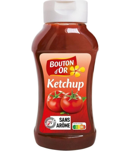 KETCHUP BOUTON D'OR TOMATE 560G