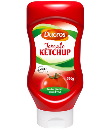 KETCHUP DUCROS TOMATE 560G