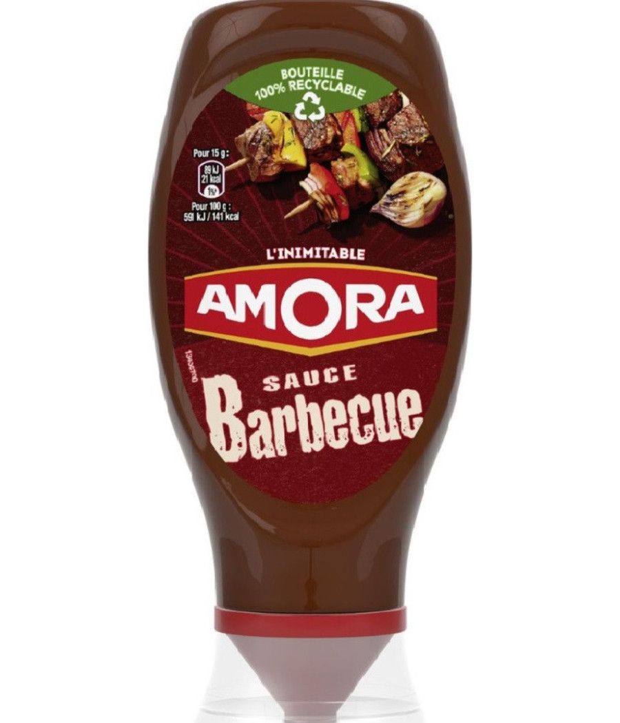 SAUCE BARBECUE AMORA 490G